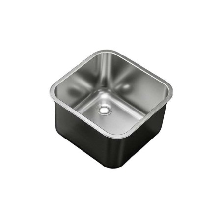 Cuve à poser 400x400x300mm inox sans trop-plein - RONDA