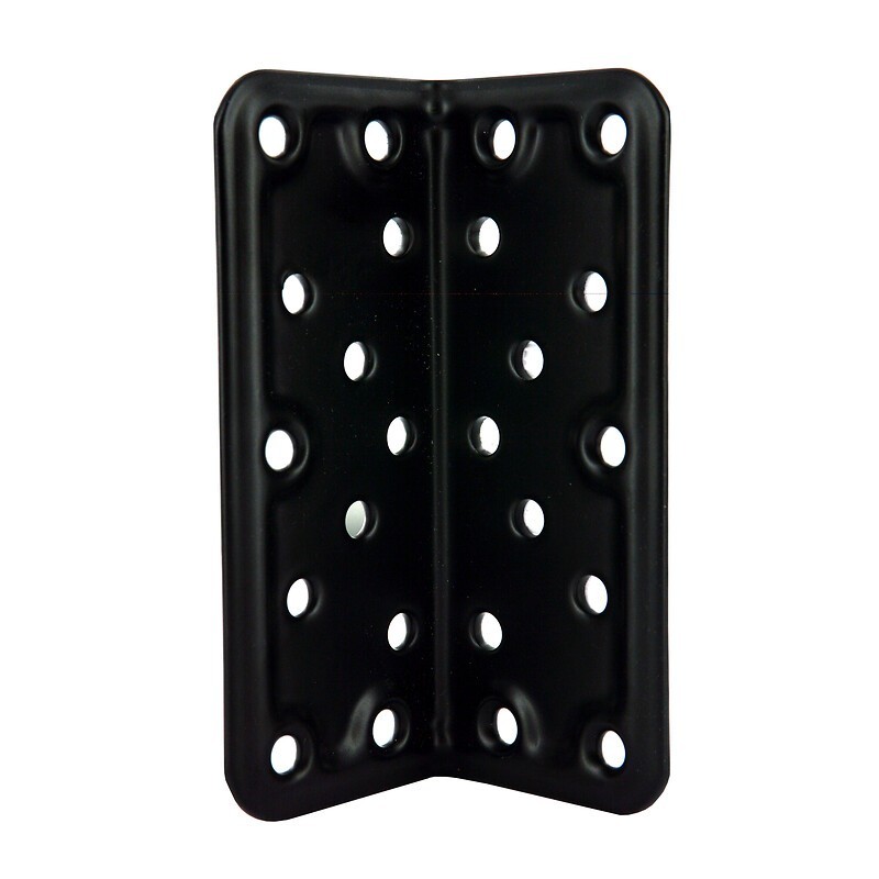 Équerre d'assemblage 100mm noire ou blanche