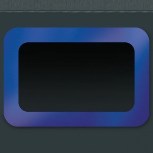 Cadre de couleur pour poubelles de tri Amsterdam bleu