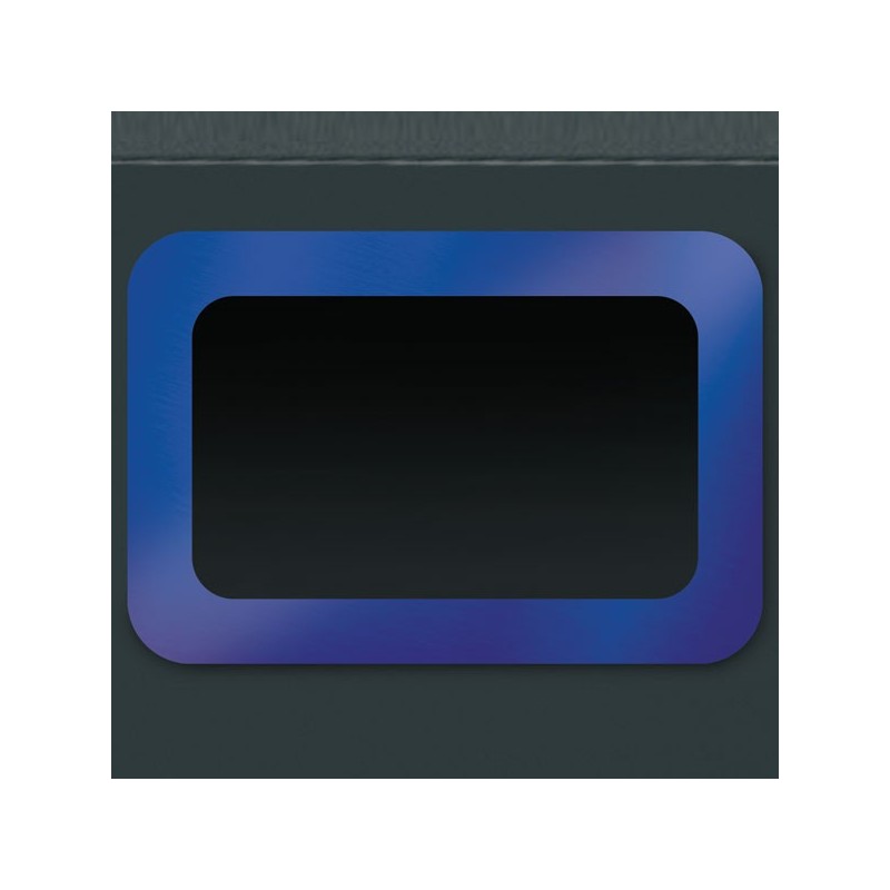 Cadre de couleur pour poubelles de tri Amsterdam bleu