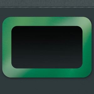 Cadre de couleur pour poubelles de tri Amsterdam vert