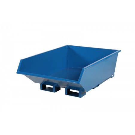 Benne basculante surbaissée pour espace restreint