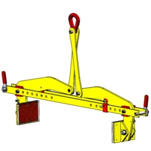 Pinces réglables pour levage de charges à faces parallèles - Tractel