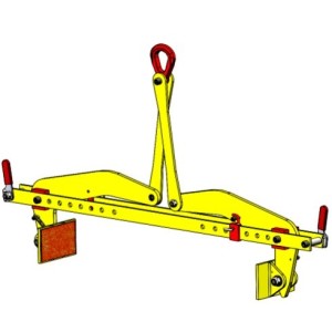Pinces réglables pour levage de charges à faces parallèles - Tractel