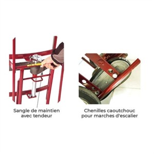 Diable escalier spécial électroménager