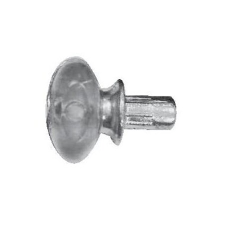 Lot de taquets pour étagères en verre