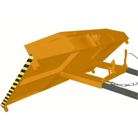 Palette pour le transport de grand panneaux jaune