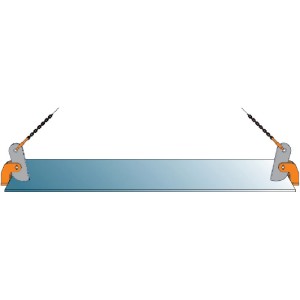 Pince de levage horizontal anti-marquage