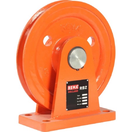 Poulie à câble avec support fixe