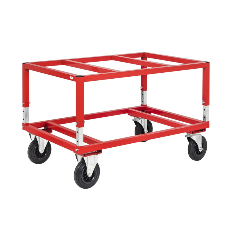 Chariot pour palette Europe avec hauteur réglable