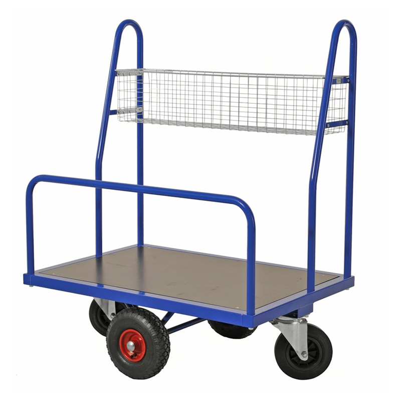 Chariot porte panneaux pour magasin