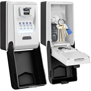 Boite à clés Sécurisée Extérieure Rétroéclairée