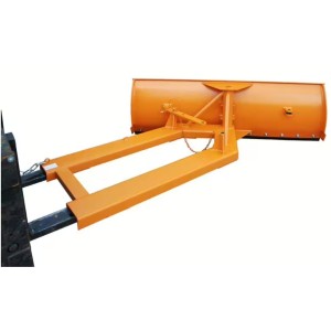 Lame chasse-neige avec racleur à ressort