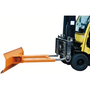 Lame chasse-neige avec bande racleuse en caoutchouc