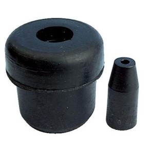 Embout intérieur caoutchouc noir