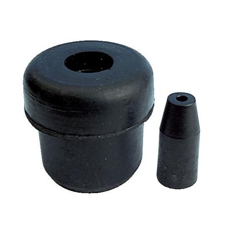 Embout intérieur caoutchouc noir