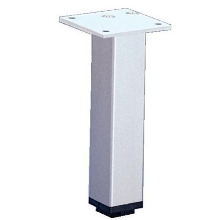 Pieds de meuble réglable avec embase en acier