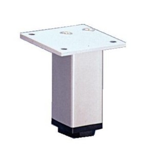 Pieds de meuble réglable avec embase en acier