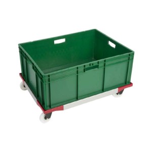 Chariot de transport pour bacs 600x400 et 600x800 mm