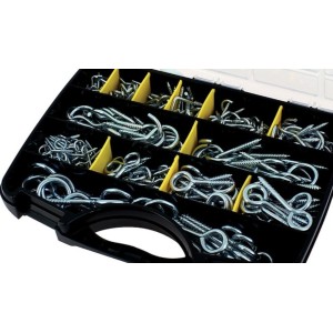 Coffret de 345 Crochets gonds et pitons
