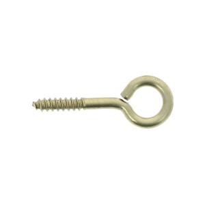 Pitons vis à bois laiton