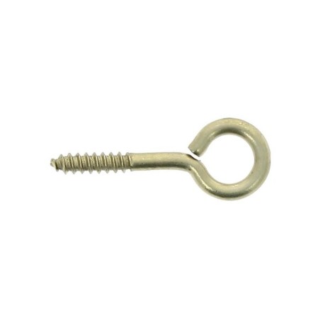 Pitons vis à bois laiton