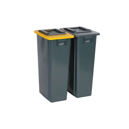 Collecteur de déchets rectangulaire 80 litres