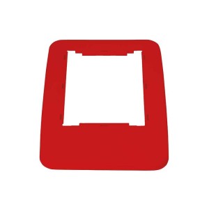 Cadre pour conteneurs à déchets WSB rouge