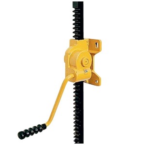 Cric à crémaillère jusqu'à 2 mètres et 1000 kg