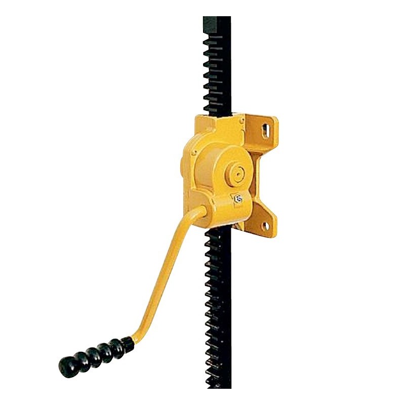 Cric à crémaillère jusqu'à 2 mètres et 1000 kg