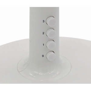 Ventilateur de table 3 vitesses blanc ou noir