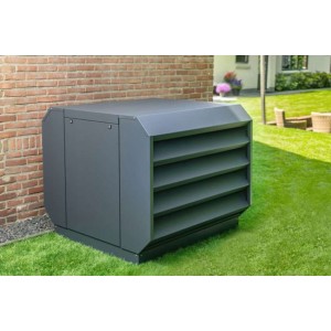 Encastrement insonorisé 1200x1250x1060mm pour pompe à chaleur