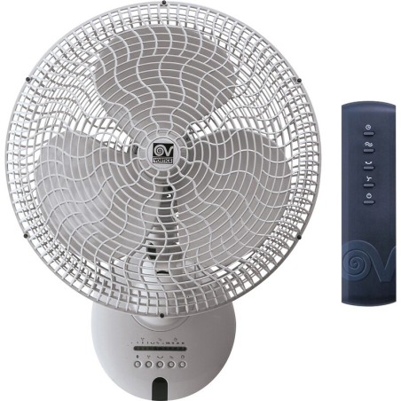 Ventilateur mural 4000 m3/h avec télécommande