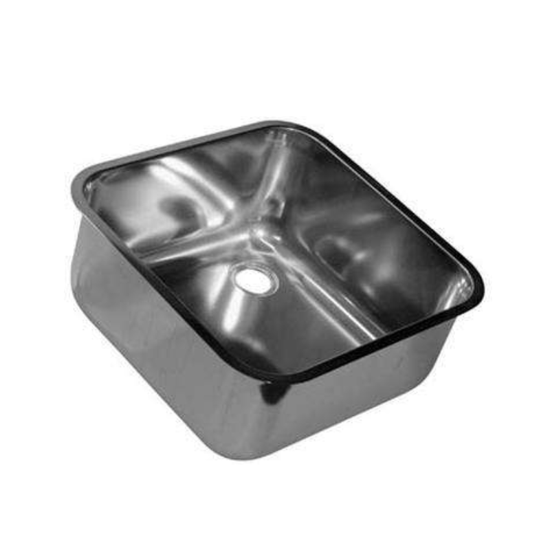 Cuve carrée inox 304 à souder sans trop-plein