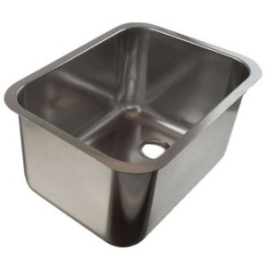 Cuve à souder 290x400x235 inox 304 évacuation centrale
