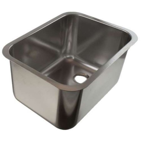 Cuve à souder 290x400x235 inox 304 évacuation centrale