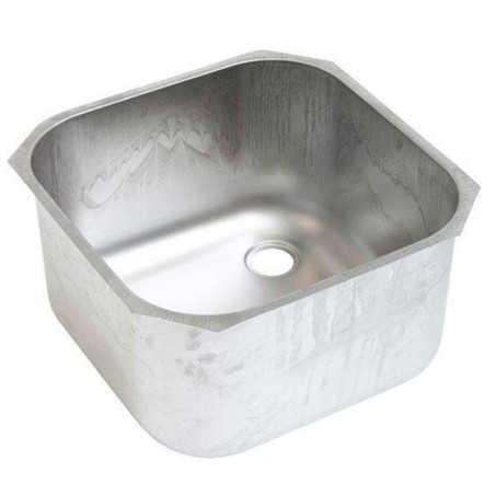 Cuve à souder 400x400x250mm inox AISI316