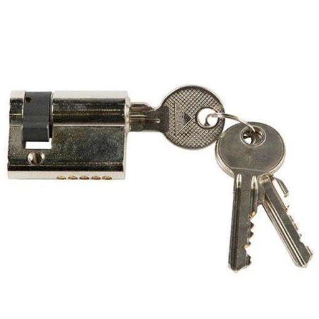 Serrure à cylindre avec 3 clés pour Euro-2000/-2001/-92