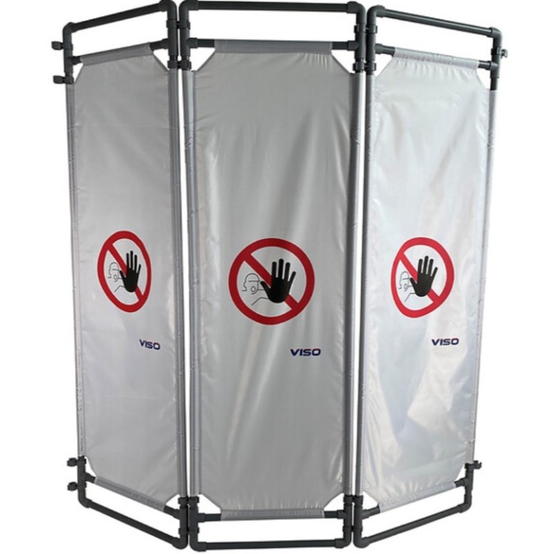 Barrière paravent brise vue gris