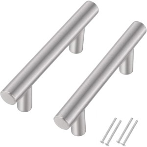 Lot de 2 Poignées de Meuble Cuisine entraxe 64 mm