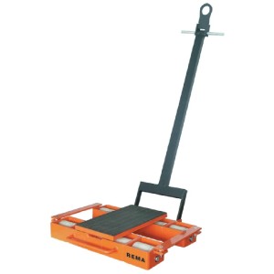 Patin rouleur directionnel équipé d’un timon 3 à 12 tonnes