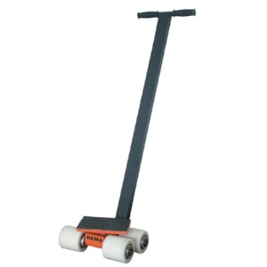 Patin rouleur directionnel équipé d’un timon 3 à 12 tonnes