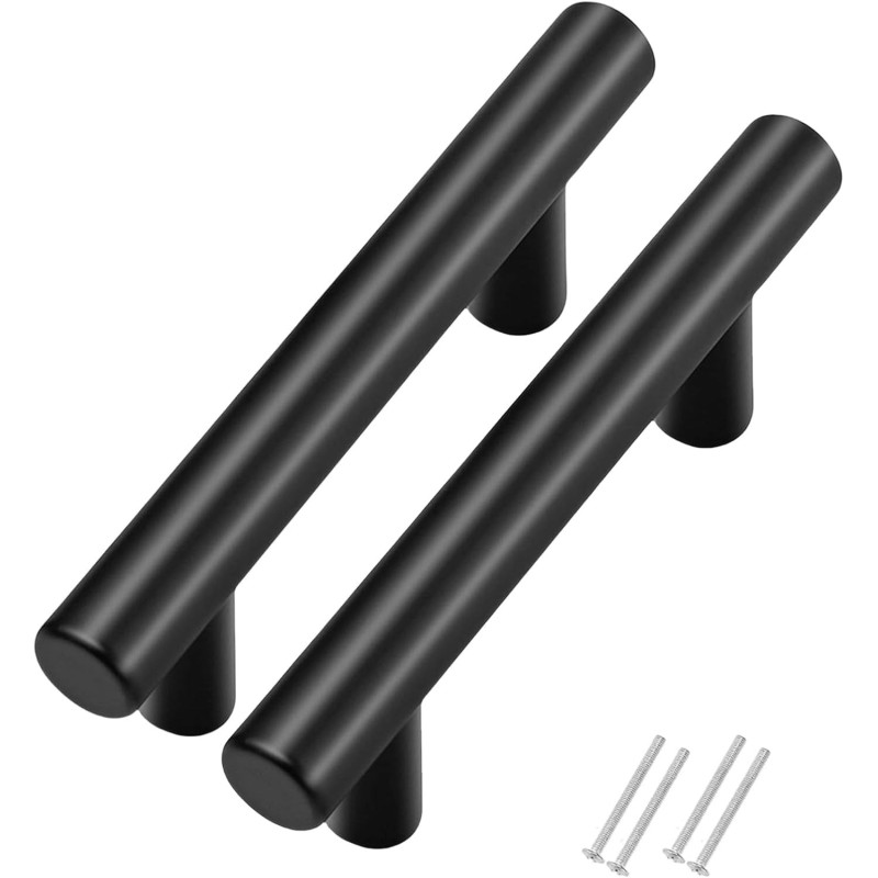 Lot de 2 Poignées de Meuble Cuisine entraxe 64 mm Lot de 2 Poignées de Meuble Cuisine entraxe 64 mm