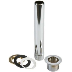 Ensemble surverse chromée avec bonde crépine hauteur 150 mm