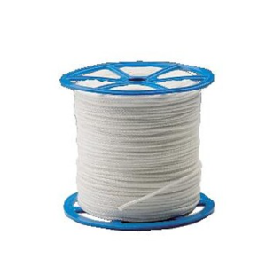 Drisse polypropylène blanc pour tringle à rideaux