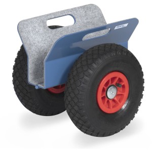 Rouleur pour panneaux 250 kg rouges gonflables