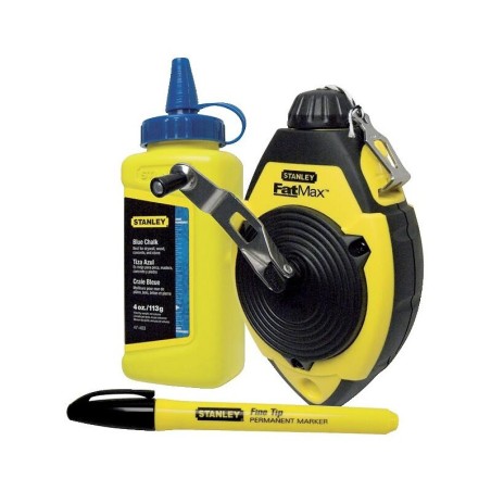 Cordeaux de traçage Fat Max - longueur 30 m - STANLEY