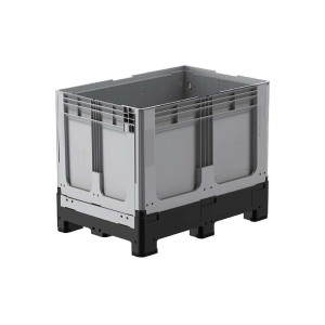 Caisse palette 1200x800x953mm repliable fermée - 4 pieds