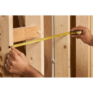 Mètre ruban boîtier plastique lecture directe - Stanley