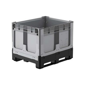 Caisse palette repliable 855l - 1200x1000x975mm sur pieds